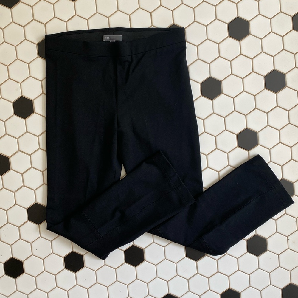 VINCE | BLACK PANTS, STRETCH